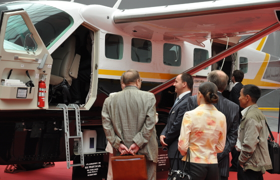 Презентация самолёта Cessna Grand Caravan в России. 